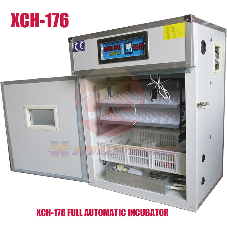 176 eggs automatic chicken egg incubator